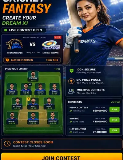 79xbet (79 xbet) fantasy cricket & matchday visual 3